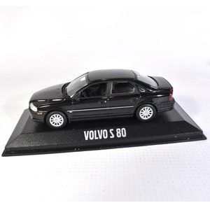 Volvo For Life Collectors Model S 80 Black Dealer diecast car 1:43 scale